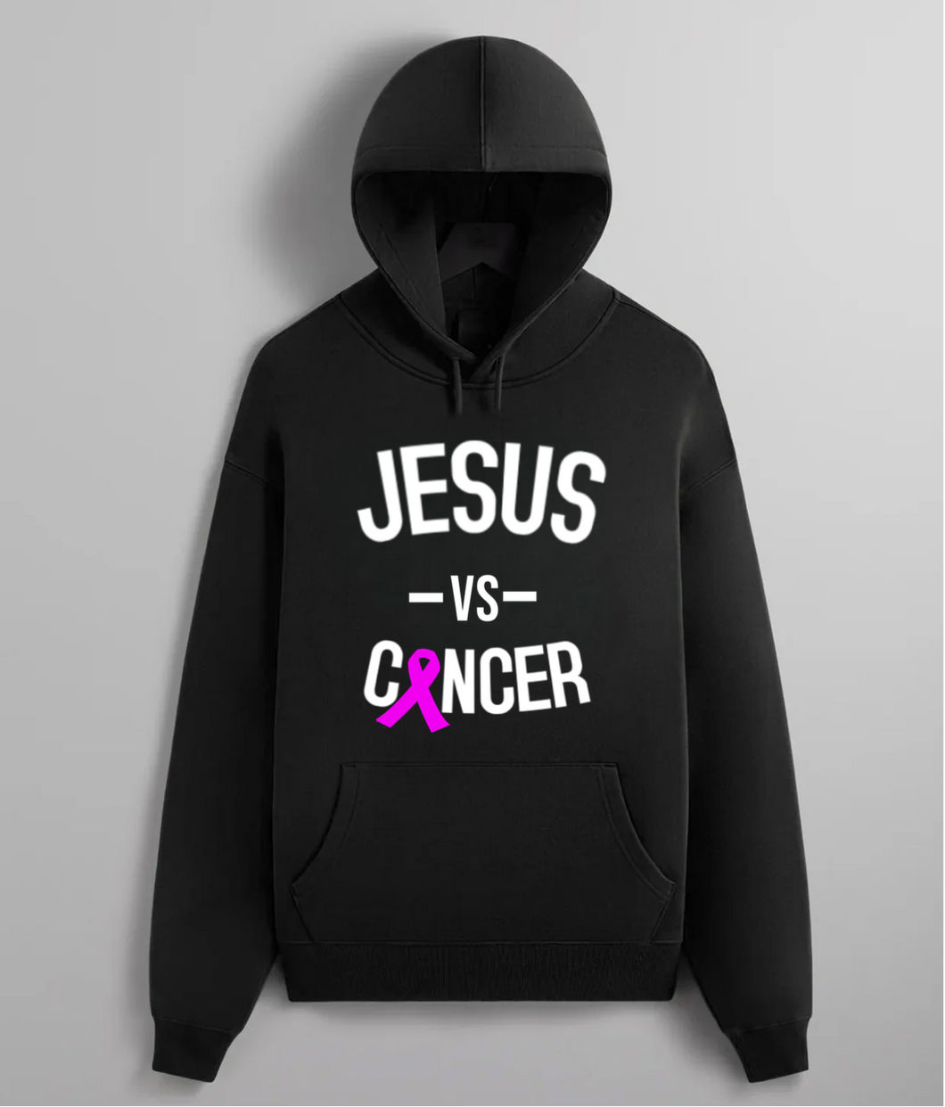 Jesus Vs Cancer Hoodie