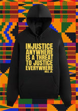 Load image into Gallery viewer, MLK Injustice Hoodie

