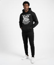Load image into Gallery viewer, Black Wall Street Hoodie
