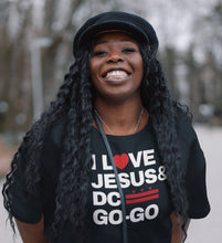 Load image into Gallery viewer, I Love Jesus &amp; DC GO-GO Tee
