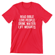 Load image into Gallery viewer, Daily Reminder (Lift Weights) Tee
