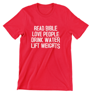 Daily Reminder (Lift Weights) Tee