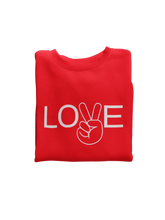 Load image into Gallery viewer, Love &amp; Peace Sweatshirt
